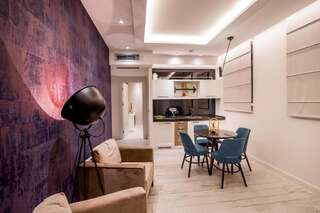 Апартаменты Apartments Master 5 Херцег-Нови Апартаменты Делюкс с 2 спальнями, вид на море-26